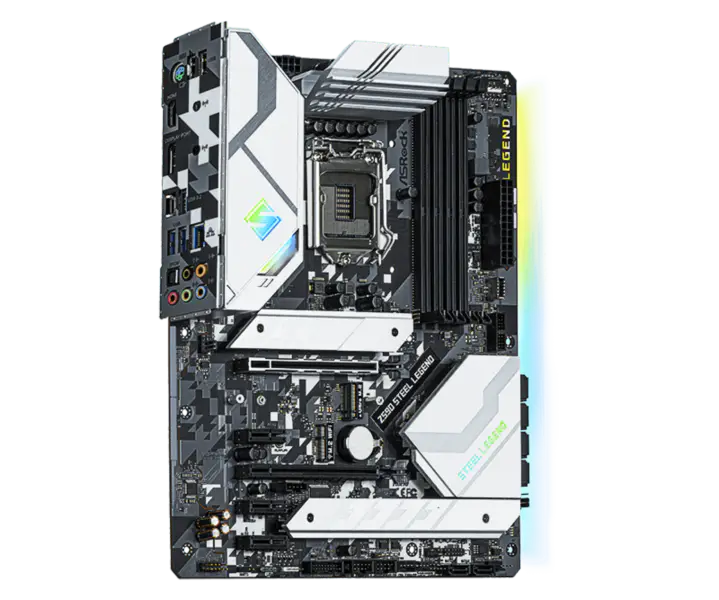 Placa de baza Asrock Z590 Steel Legend Ddr4 suporta Cpu 11900k 11700k Intl Z590 Lga 1200