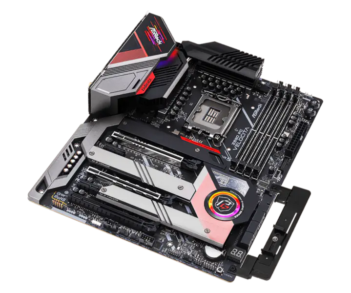 Placa de bază Asrock Z690 Pg Velocita Gaming suportă memorie Ddr5 Cpu 12700k 12900kf Intl Z690 Lga1700