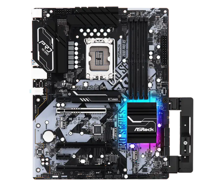 Placa de bază Asrock Z690 Pro Rs Gaming suportă memorie Ddr4 Cpu 12700k 12900k Intl Z690 Lga1700