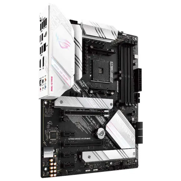 Rog Strix B550-a Gaming Blowing Snow Placă de bază pentru jocuri suportă Cpu 3700 X5600x 5800x și B550socket Am4