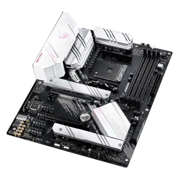 Rog Strix B550-a Gaming Blowing Snow Placă de bază pentru jocuri suportă Cpu 3700 X5600x 5800x și B550socket Am4