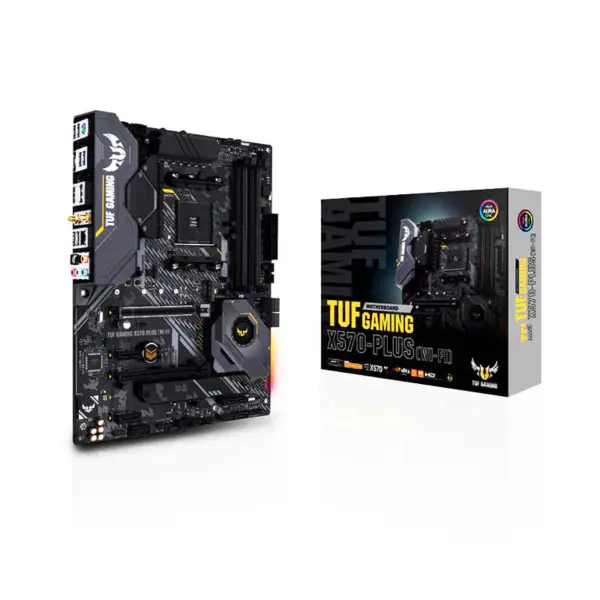 Tuf Gaming X570-plus Wi-fi Suport Cpu 5700g/5800x/5900x și X570 Socket Am4 Placă de bază pentru jocuri