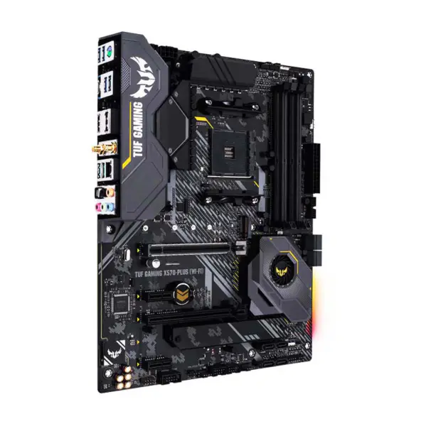 Tuf Gaming X570-plus Wi-fi Suport Cpu 5700g/5800x/5900x și X570 Socket Am4 Placă de bază pentru jocuri