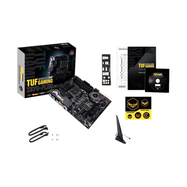 Tuf Gaming X570-plus Wi-fi Suport Cpu 5700g/5800x/5900x și X570 Socket Am4 Placă de bază pentru jocuri