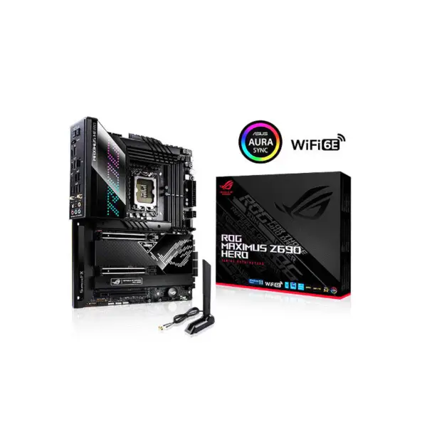 Placa de baza Rog Maximus Z690 Hero suporta memorie Ddr5 Cpu 12900k 12700k Intl Z690 Lga 1700