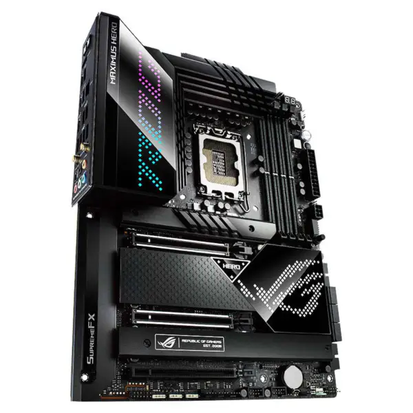 Placa de baza Rog Maximus Z690 Hero suporta memorie Ddr5 Cpu 12900k 12700k Intl Z690 Lga 1700