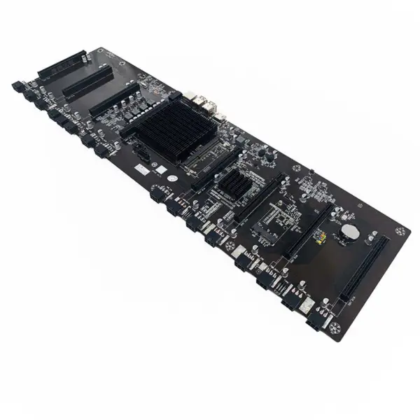 Hm65 Placă de bază B75 B85 S37 T37 B250 B250b B250s Card grafic Rtx 3090 Placă de bază Hm65 8gpus
