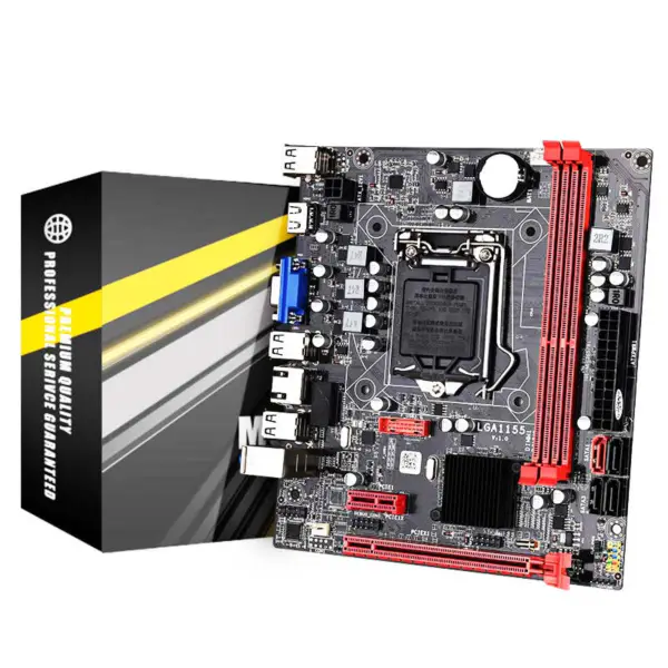 Riserless B75 Placă de bază Lga1155 Socket Placă de bază de înaltă performanță Gaming Ddr3 Pc Mainboard