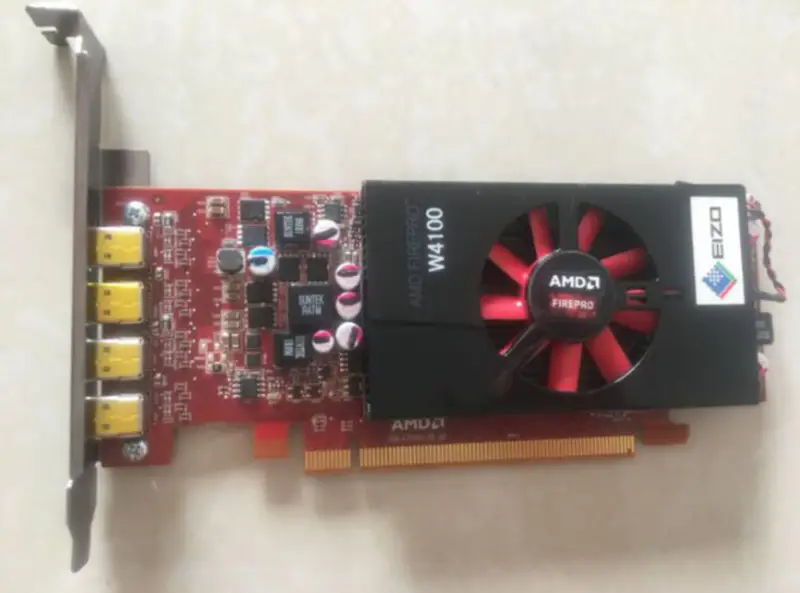 Placă grafică profesională AMD FirePro W4100 2G DDR5