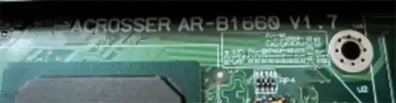 ACROSSER AR-B1660 V1.7 Placa de bază pentru echipamente industriale