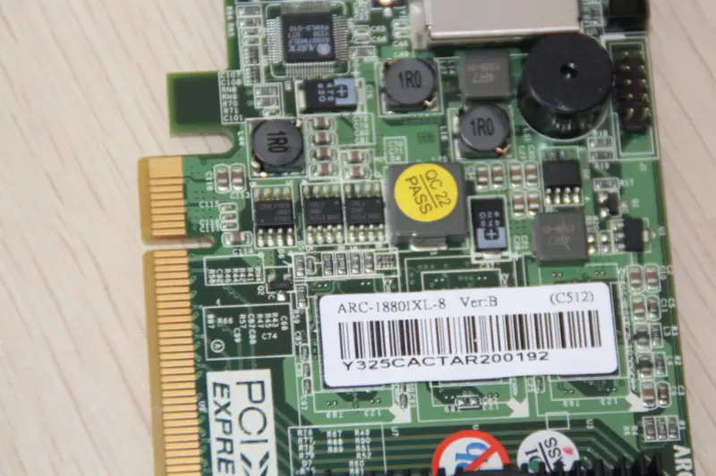 Areca ARC-1880 ARC1880IXL-8 VER:B Card RAID SAS SATA Array Card