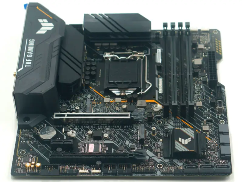 Placa de baza ASUS TUF GAMING B560M PLUS WIFI Intel B560 5000+(OC) 128G USB 3.2 SATA M.2 Suport 10 / 11 gen LGA 1200 CPU