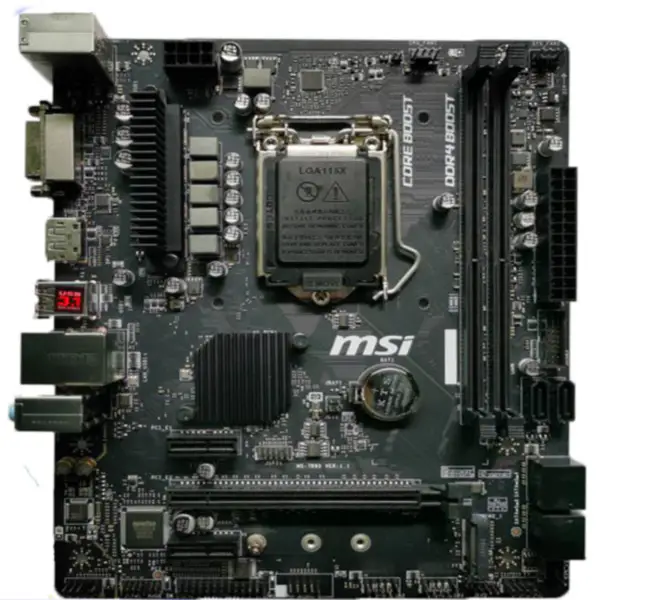 MSI B360M-S02 Placă de bază LGA1151 DDR4 64GB Suportă 8/9 generație CPU 9700KF 9900K M-ATX