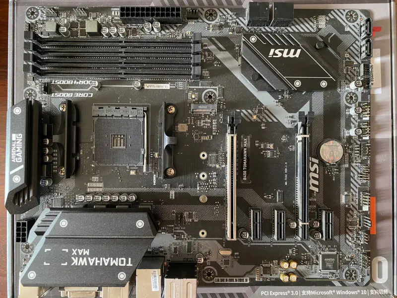 MSI B450 TOMAHAWK MAX Placă de bază ATX AMD B450 B450M DDR4 64G
