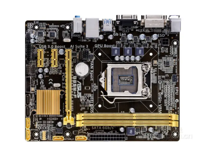 Asus B85M-F Placă de bază desktop B85 LGA 1150 i7 i5 i3 DDR3 16G SATA3 USB3.0 Micro-ATX