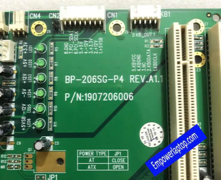 Placă de bază industrială Aaeon BP-206SG-P4 REV.A1.1