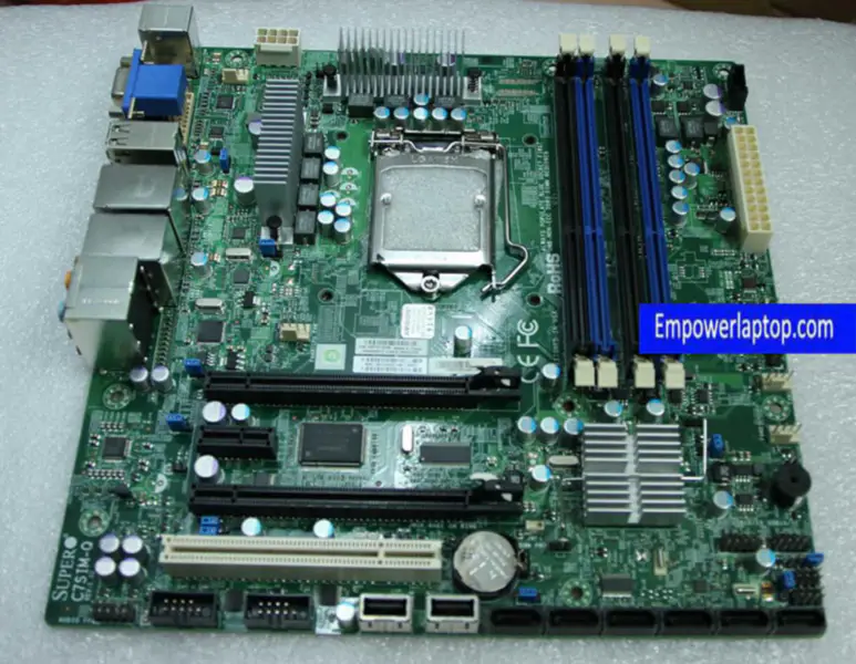 SuperMicro C7SIM-Q 1156-pin Placa de bază pentru server Dual NIC suportă I3 I5 I7 Xeon CPU
