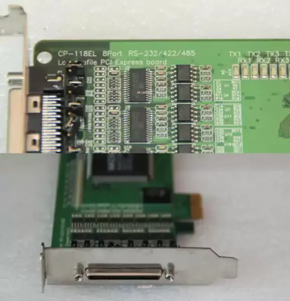 Placă de bază industrială MOXA CP-118EL 8 PORT RS-232/422/485 PCIe SERIAL CARD
