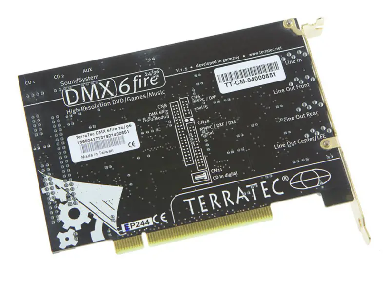 Placă de sunet Terratec DMX 6Fire 24/96