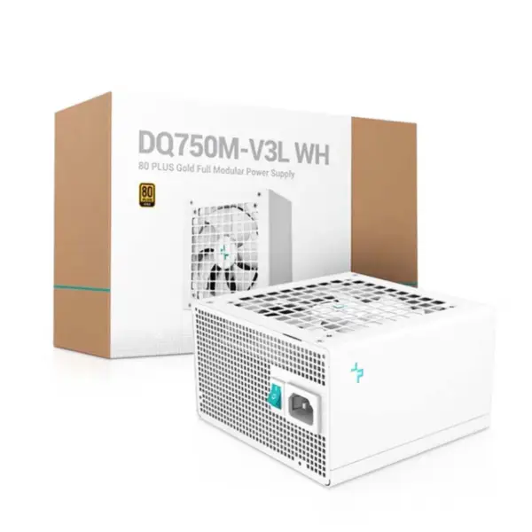 750w pentru sursa de alimentare pentru desktop Deepcool Dq750m-v3l 80plus Gold 47~63hz