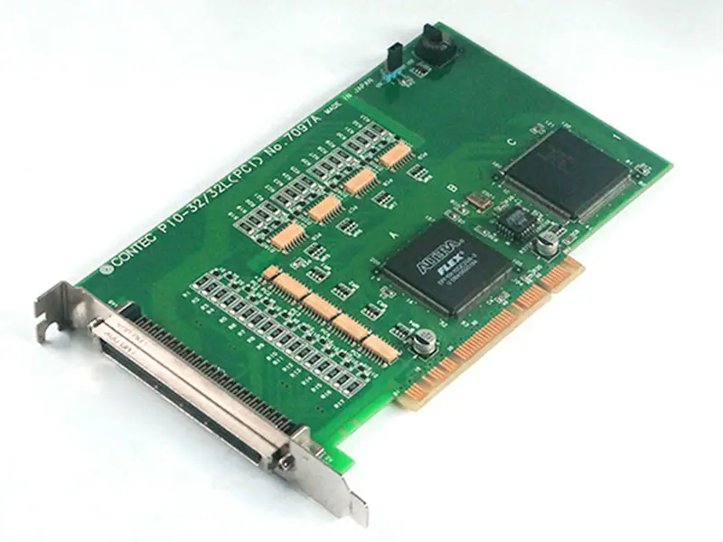Card CONTEC Placa de bază CONTEC PIO-32/32L (PCI) cu I/O digital izolat nr.7097A