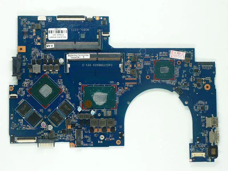 HP 17-AB 17-W 915468-601 915468-001 DAG37DMBAD0 Placă de bază