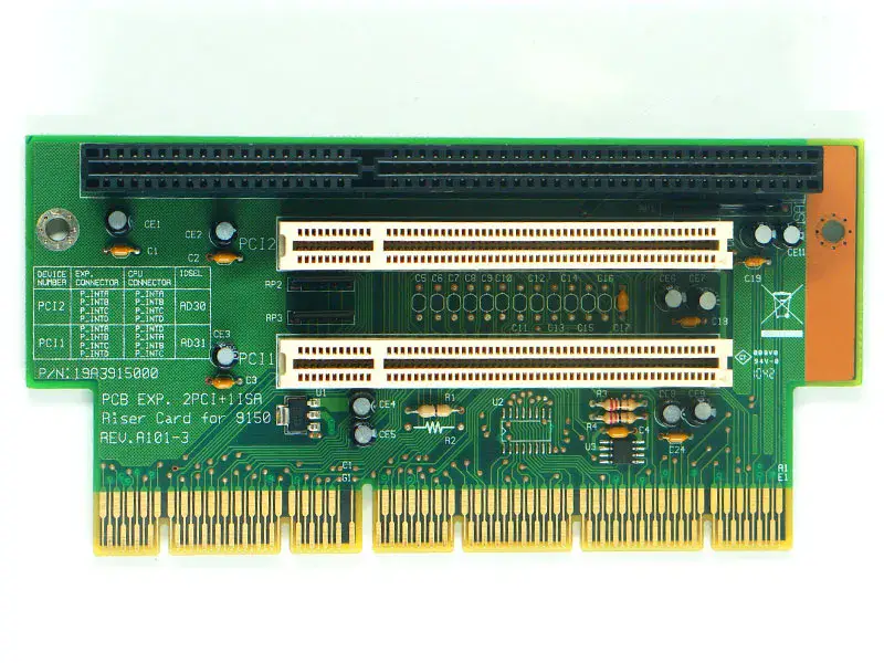 Advantech 19A3915000 Card Riser 9150 REV.A101-3