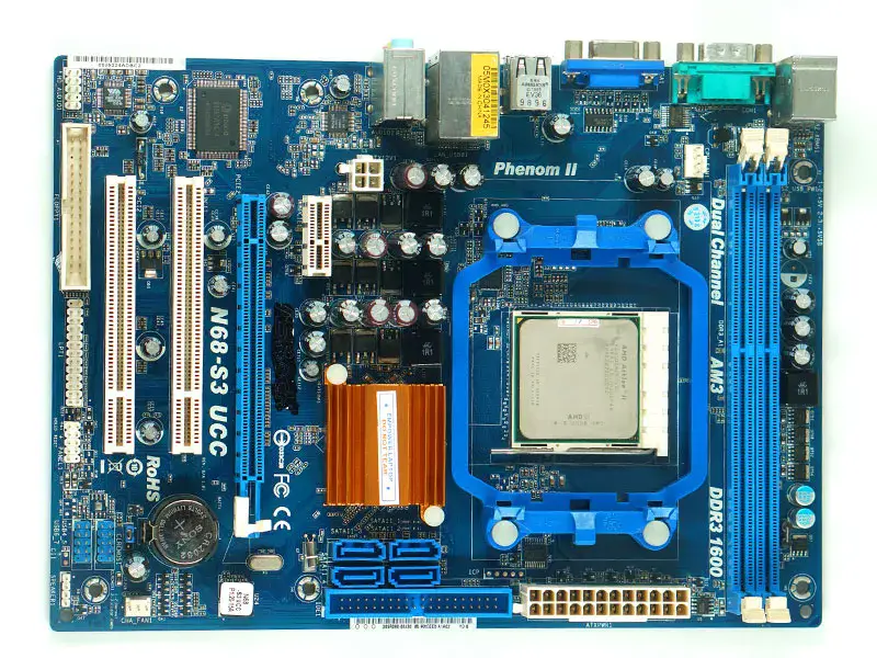 Asrock Asrock AM3 integrată mică placă de bază N68-S3 UCC
