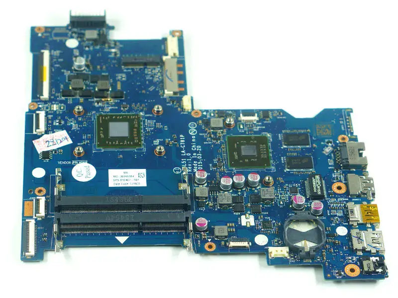 Placa de bază HP 814611-001 15-AF ABL51 LA-C781P