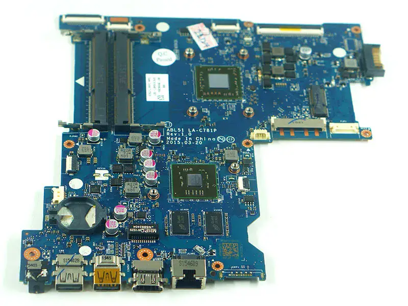Placa de bază HP 814611-001 15-AF ABL51 LA-C781P