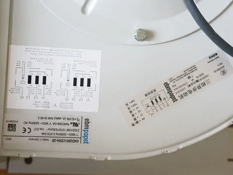 Ebmpapst G4D200-CD04-24 G4D200-CD04-28 Ventilator
