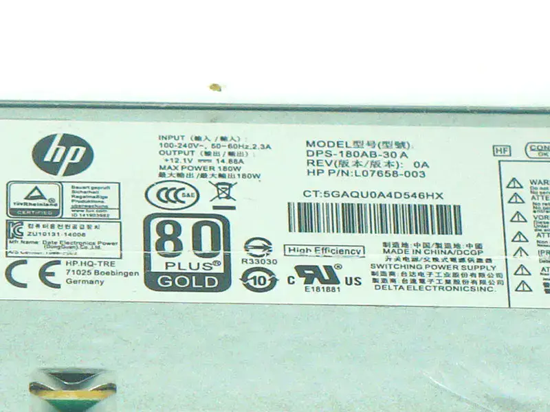 Sursă de alimentare HP DPS-180AB-26A PA-1181-3HB