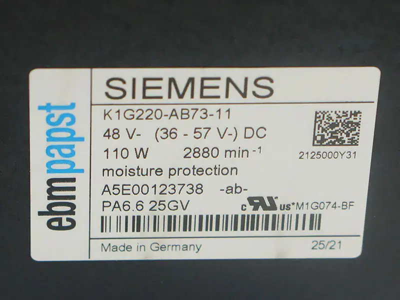 Ventilator Ebmpapst K1G220-AB73-11