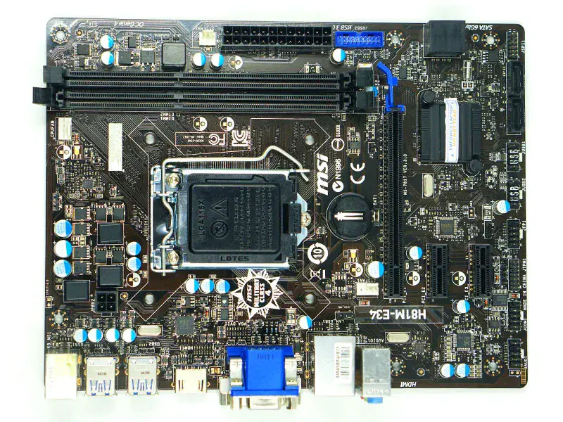 Placă de bază MSI H81M-E34 LGA1150 DDR3