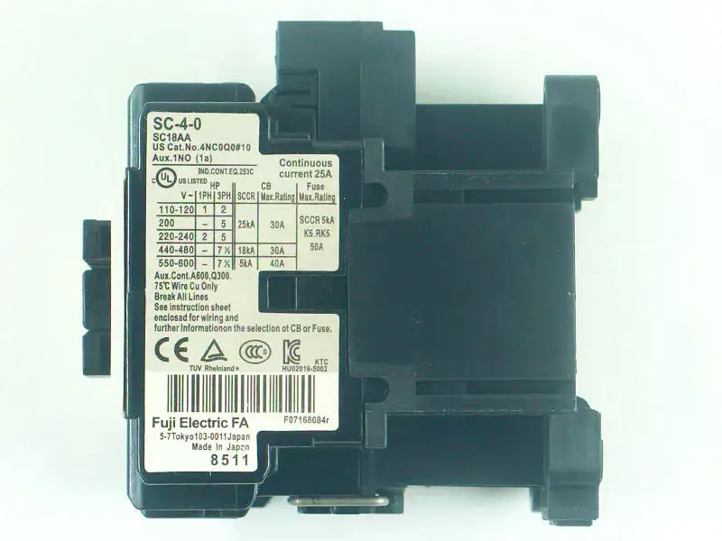 Contactor magnetic FUJI SC-4-0