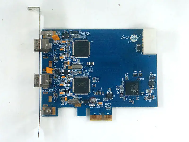FWX2-PCIE10 Rev: 1.1 FWX2-PCIE10-2 Card de captură 1394