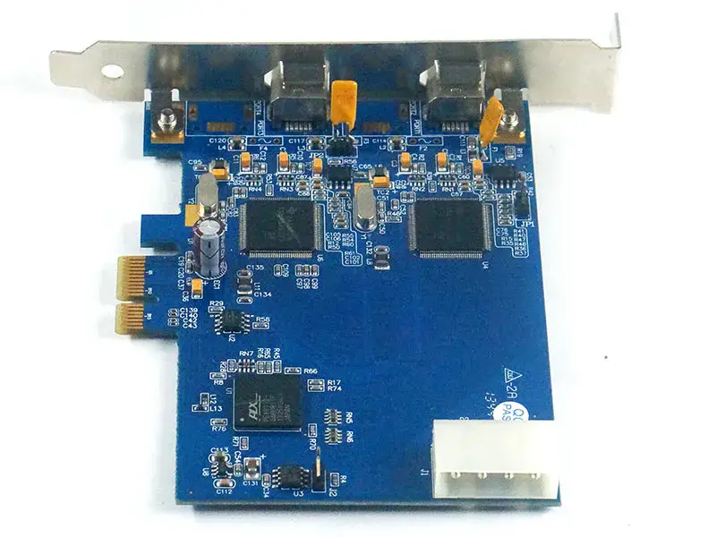 FWX2-PCIE10 Rev: 1.1 FWX2-PCIE10-2 Card de captură 1394