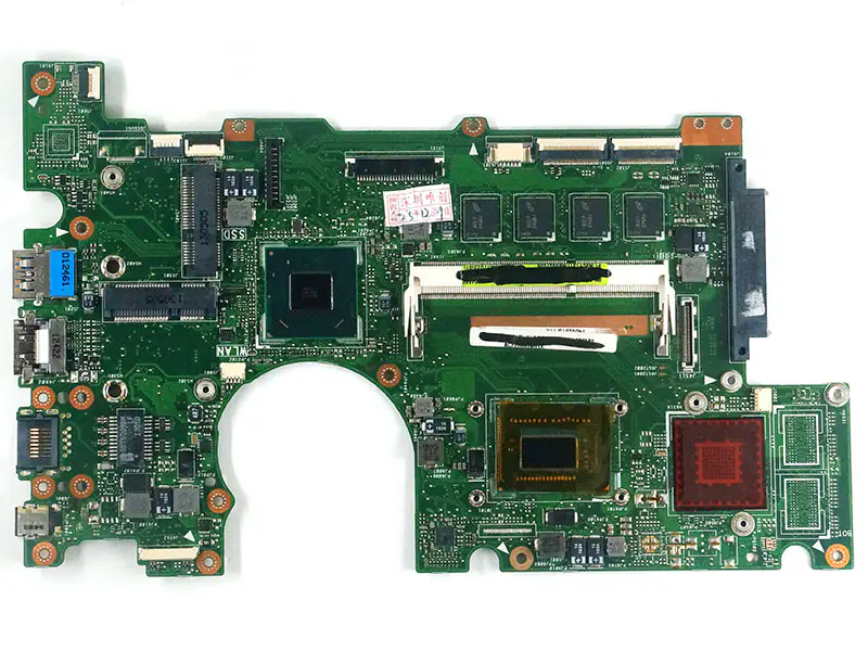 B400A placă de bază I5-3317U CPU REV2.0 4GB RAM Pentru Asus B400VC B400V B400A Placa de bază laptop