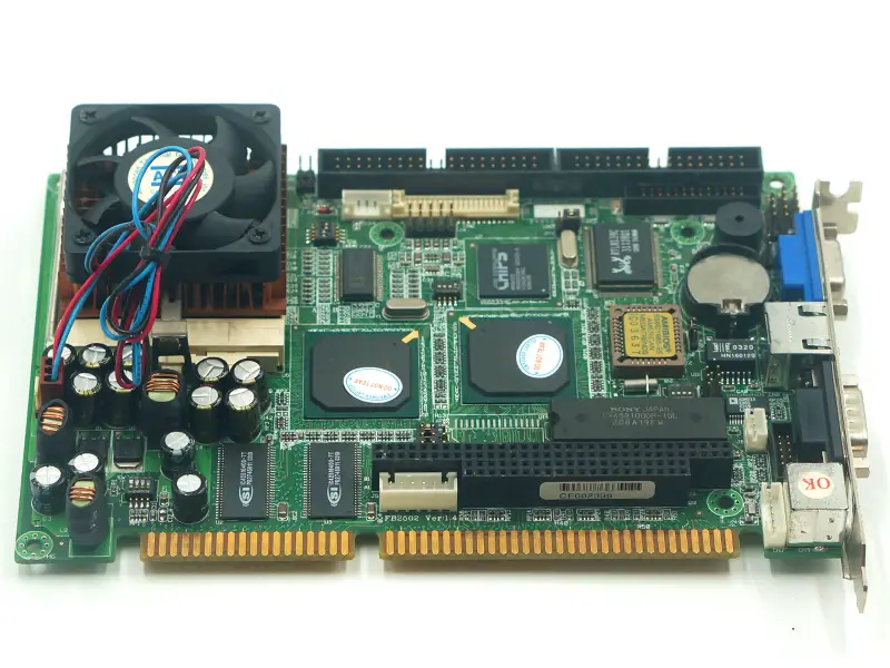 FB2502 VER:1.4 placă de bază cu CPU și FAN