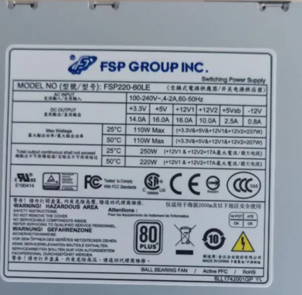 FSP220-60LE Sursă de alimentare