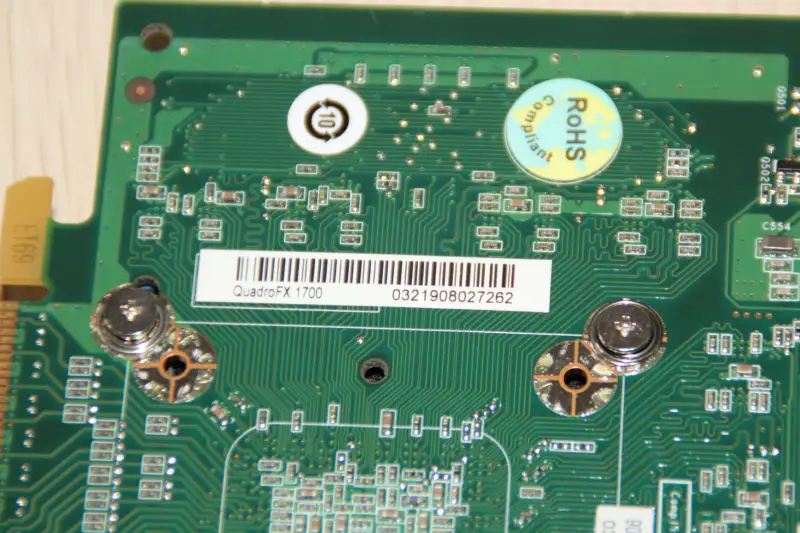 Quadro FX1700 512M PCI-E Placă grafică DVI*2