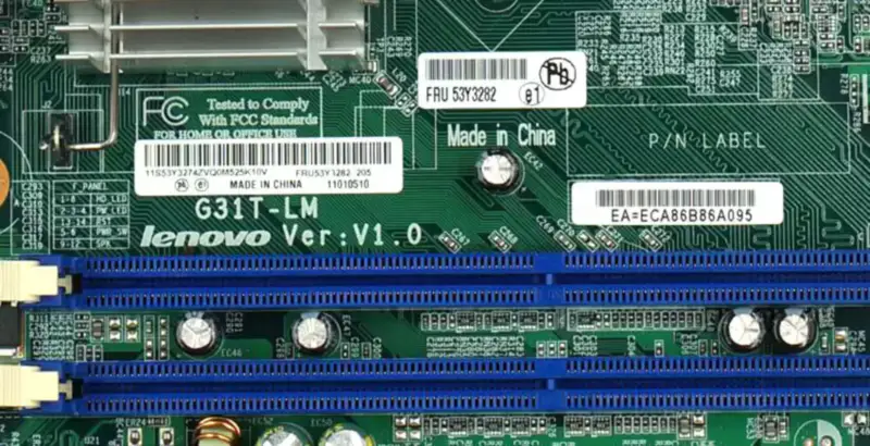 Placa de bază Lenovo G31T-LM V1.0 T4900V M6900 45C2882 53Y3282