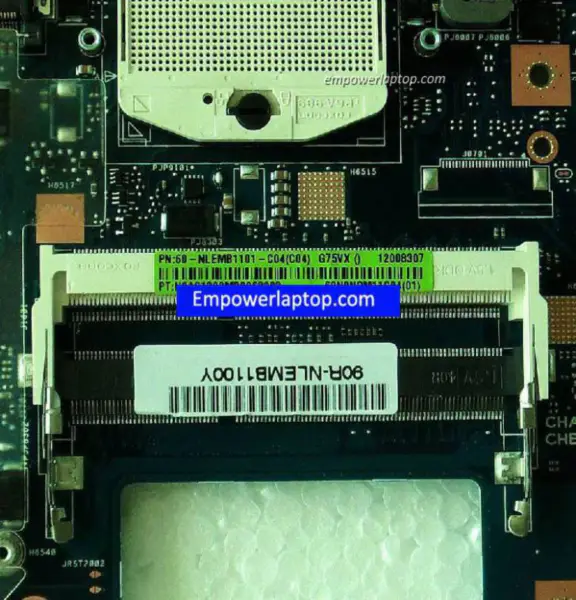 Placa de bază Asus G75VX