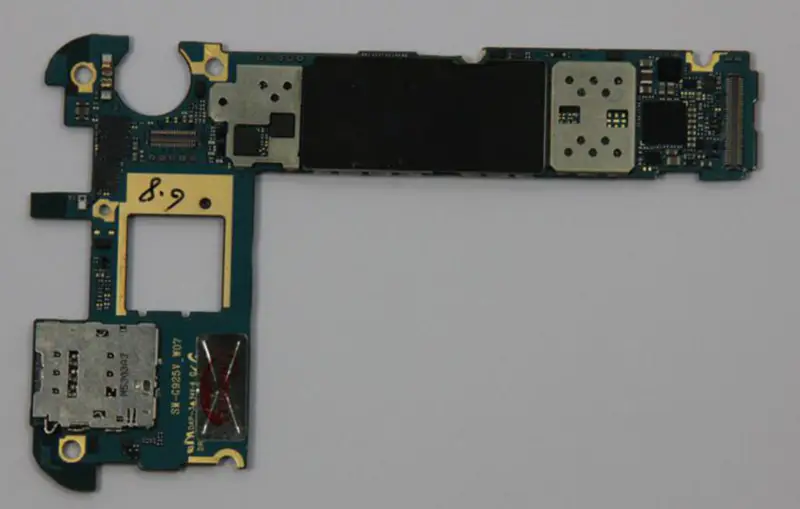Samsung Galaxy S6 Edge G925A Placă de bază deblocată 32GB cu cipuri