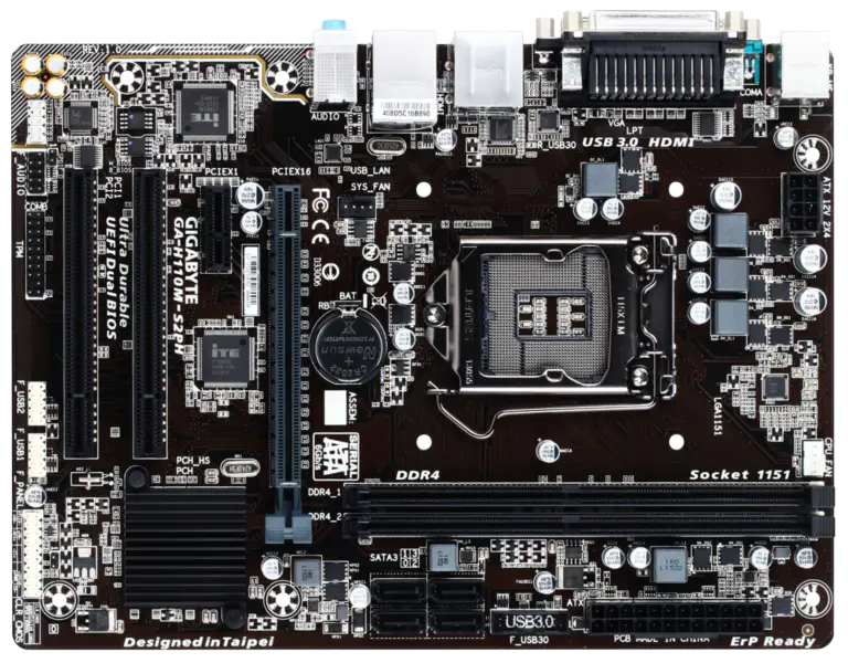 Placă de bază Gigabyte GA-H110M-S2PH LGA1151/DDR4/Mini-ITX