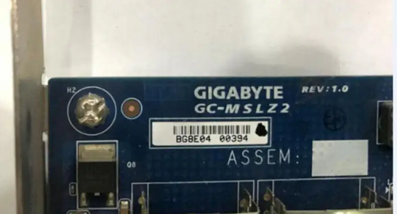 Gigabyte GC-MSLZ2 SAS2008 6GB SAS raid card RAID 0/1/1E/10 suport 4T 6T 8T