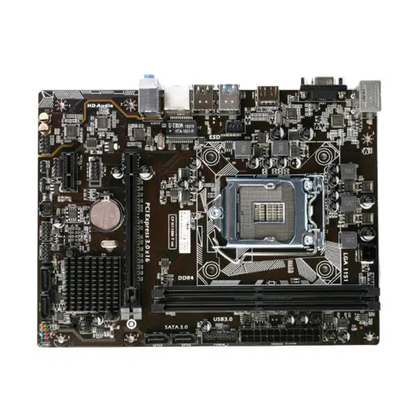 Placă de bază colorată H110M-T DDR4 H110 LGA1151 32G M-ATX