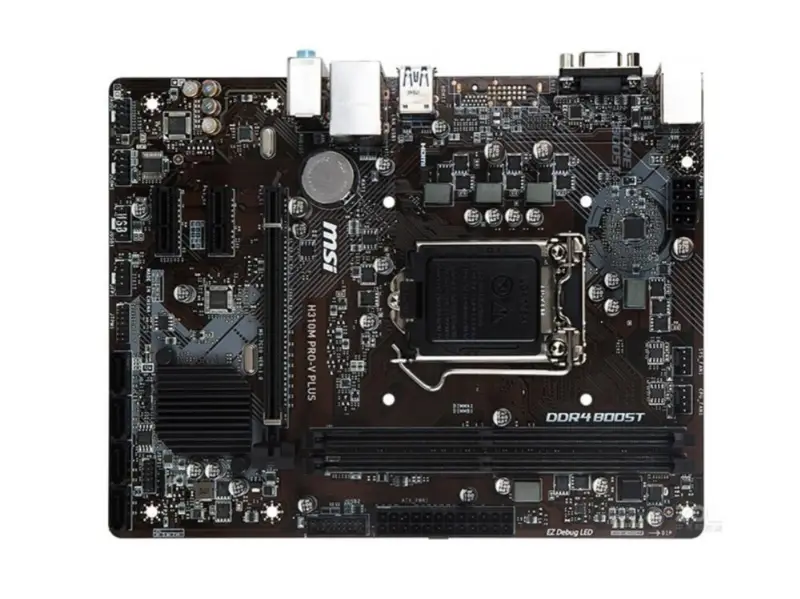 Placă de bază MSI H310M PRO-V PLUS Socket AM4 DDR4 pentru Intel H310M H310M USB3.0