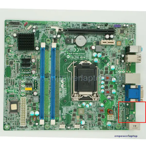 Placă de bază Acer LGA 1155 H61H2-AD