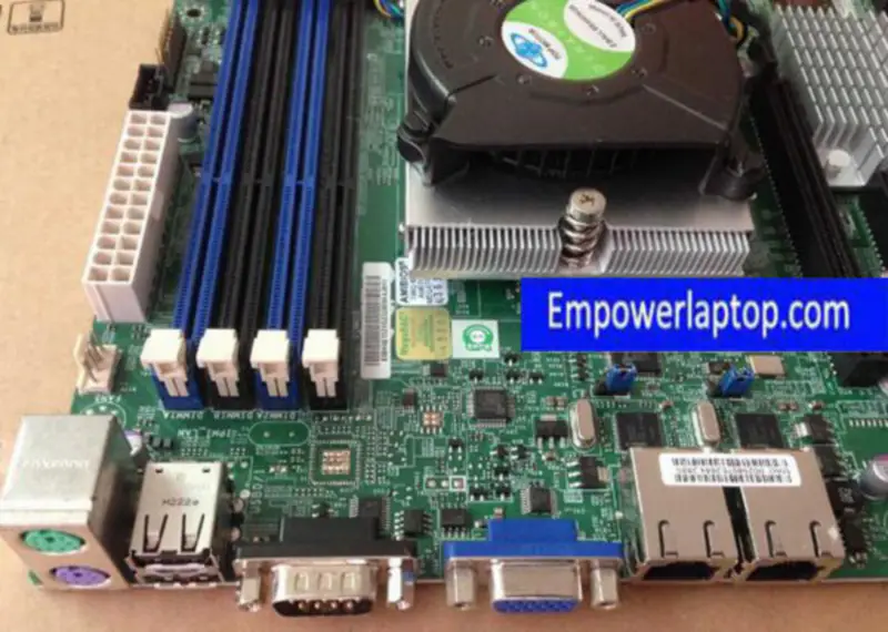 Placa de bază SuperMicro H8SCM SR5650 DDR3 C32 suportă 4/6/8 nuclee cu ventilator cpu